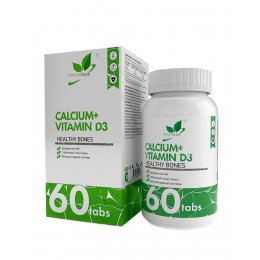 NaturalSupp. Calcium+Vitamin D3 - 60 таб