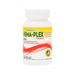 Natures Plus. Hema-Plex - 60 капс (банка)