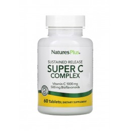 Natures Plus. Vitamin C 1000 мг - 60 таб