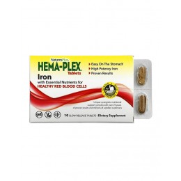 Natures Plus. Hema-Plex - 10 таб(коробка)