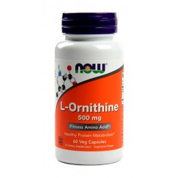 NOW. L-Ornithine 500 мг - 60 капс