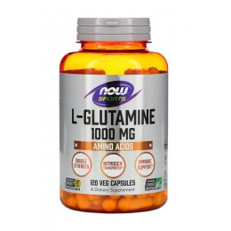 NOW. L-Glutamine 1000 мг - 120 капс