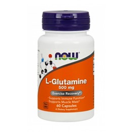 NOW. L-Glutamine 500 мг - 60 капс