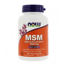 NOW. MSM (Methylsulfonylmethane) 1000 мг - 120 капс