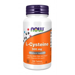 NOW. L-Cysteine 500 мг - 100 таб