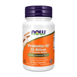 NOW. Probiotic-10 25 Billion - 50 капс