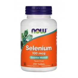 NOW. Selenium 100 мкг  - 250 таб
