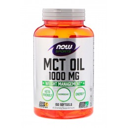 NOW. MCT Oil 1000 мг - 150 капс