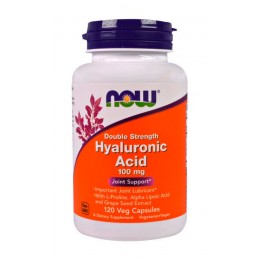 NOW. Hyaluronic Acid 100 мг - 120 капс