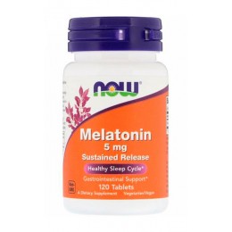 NOW. Melatonin 5 мг - 120 таб