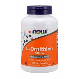 NOW. L-Ornithine 500 мг - 120 капс