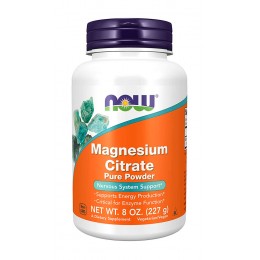 NOW. Magnesium Citrate Powder - 227 г