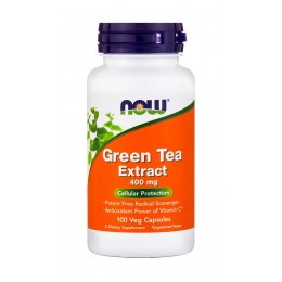 NOW. Green tea extract - 100 капс