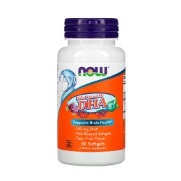 NOW. Kids Chewable DHA - 60 таб
