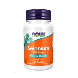 NOW. Selenium 100 мкг  - 100 таб