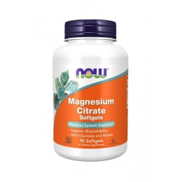 NOW. Magnesium Citrate 134 мг - 90 капс