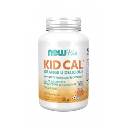 NOW. Kid Cal Chewable CALCIUM - 100 пастилок