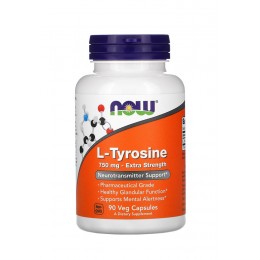 NOW. L-Tyrosine 750 мг - 90 капс